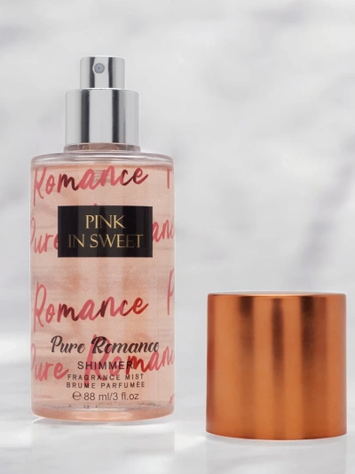 Brume Corporelle Rose Sucrée avec Paillettes 88 ml