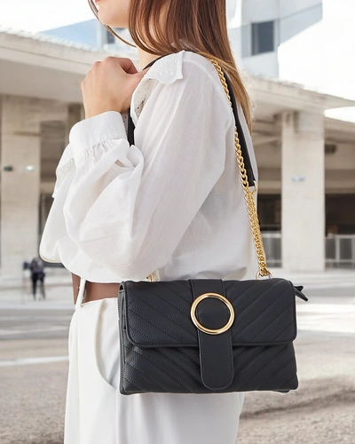 Sac à main pour femmes élégant et matelassé en éco-cuir