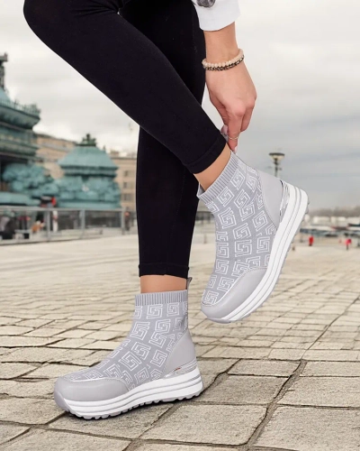 Royalfashion Sports Baskets hautes pour femmes Lori
