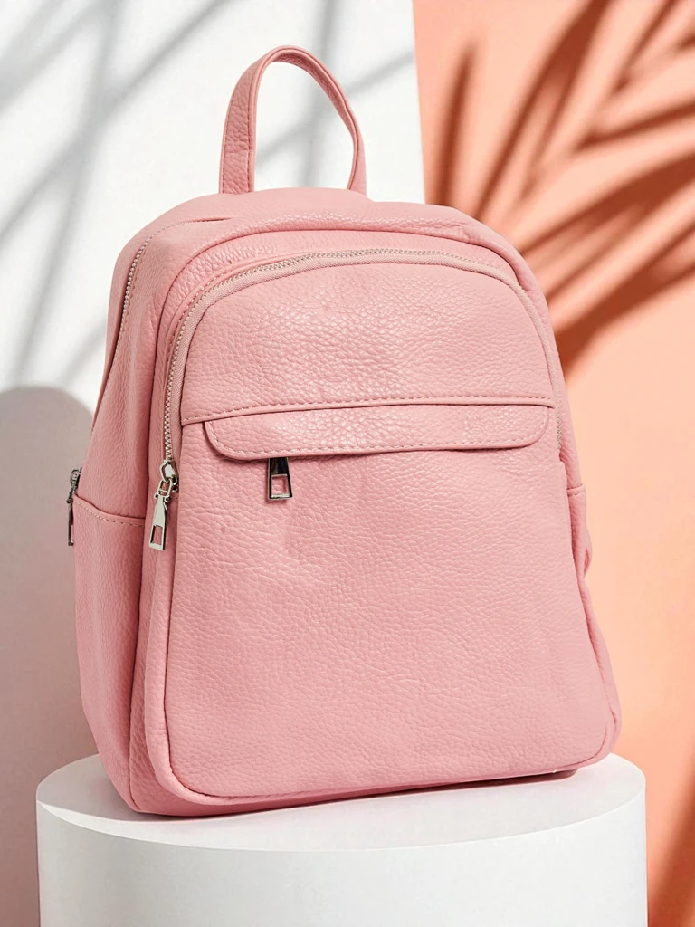 Royalfashion Sac à dos pour femmes en cuir écologique Evelin Day