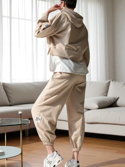 Royalfashion Ensemble en coton pour femmes avec un insert de chemise