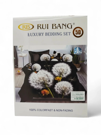 Royalfashion Ensemble de literie à motifs 180x200 3 PIÈCES