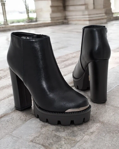 Royalfashion Bottes pour femmes sur tige Oveneb