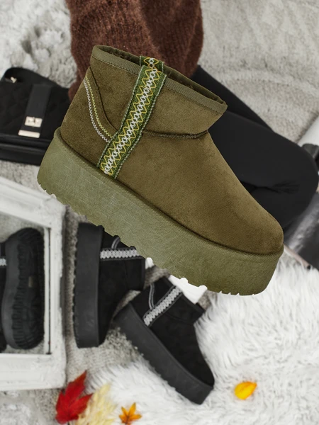 Bottes courtes de style bottes de neige pour femmes Althea