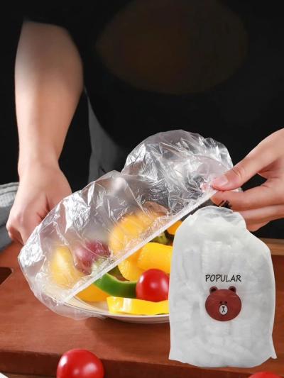 Sacs alimentaires en plastique avec élastique FreshPacko