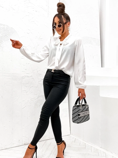 Chemisier pour femme de Royalfashion avec un noeud