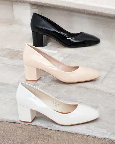 Escarpins à petits talons pour femmes Royalfashion Penoi