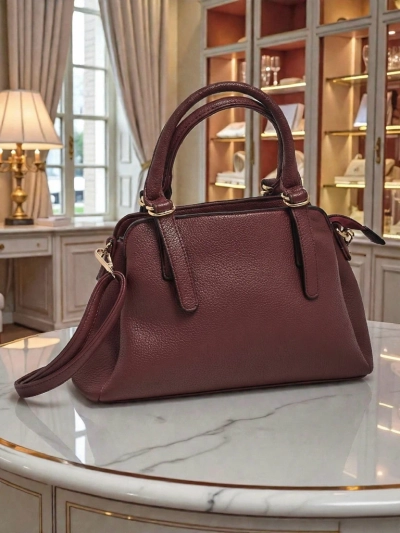Sac à Main pour Femmes Venus Bordeaux en Cuir Élégant pour le Travail