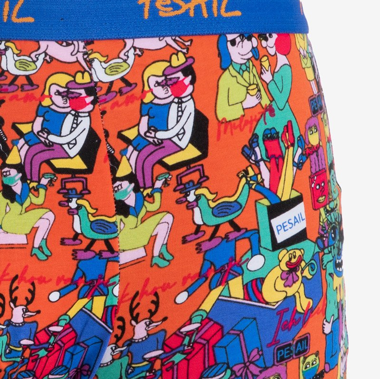 Boxer homme coloré - Sous-vêtements