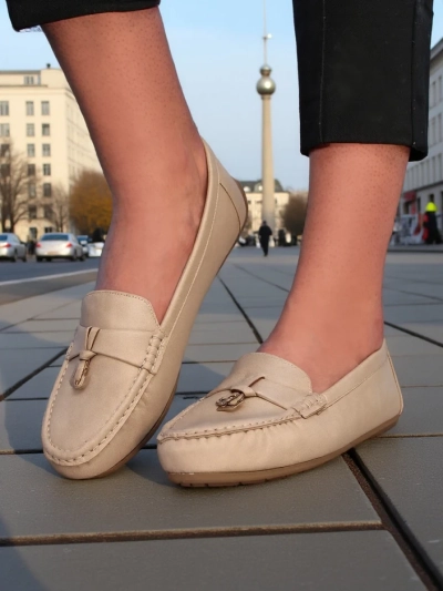 Mocassins mat pour femmes Royalfashion Timmone