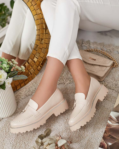 Royalfashion Mocassins pour femme avec zircons Ali