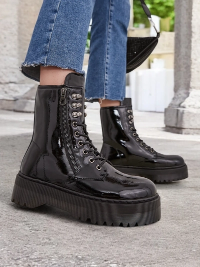 Les bottines pour femmes de Royalfashion sont des workery Fezolio