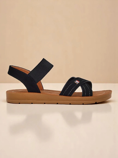 Royalfashion Sandales pour femmes à élastique Zerefis