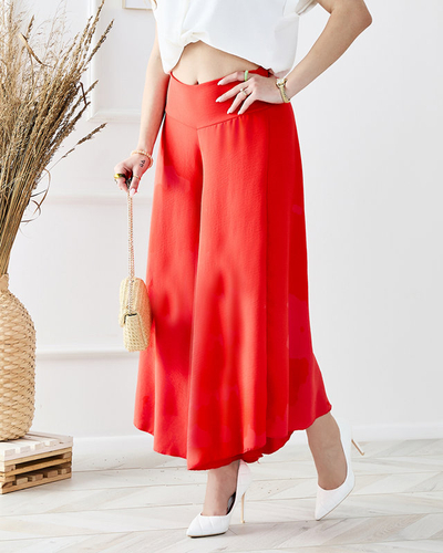 Pantalon palazzo large pour femmes Coral - Vêtements
