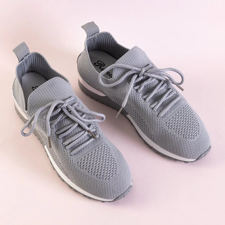 OUTLET Chaussures de sport pour femmes grises de Buer - Chaussures