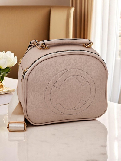 Royalfashion Petit sac à main pour femme en cuir écologique Lena