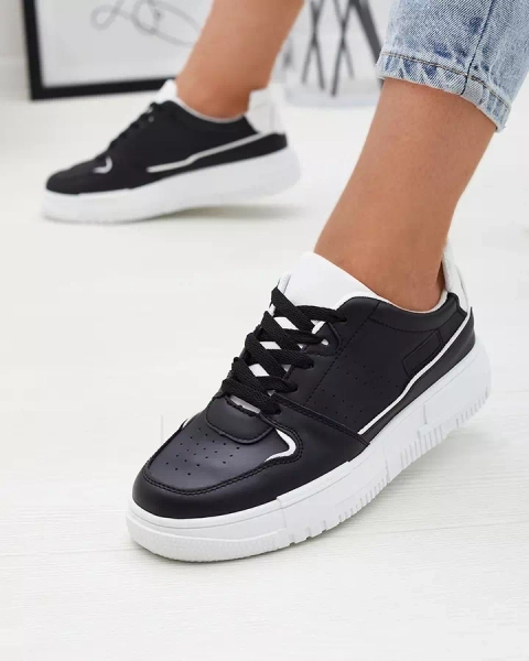 Baskets de sport pour femme en noir Hellar - Chaussures