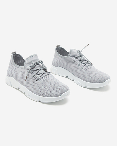 Chaussures de sport pour hommes gris clair Apoko- Footwear
