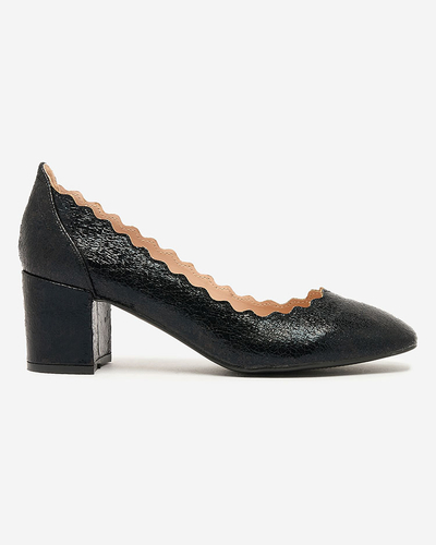 Royalfashion Escarpins à talons aiguilles Nynony pour femme noir