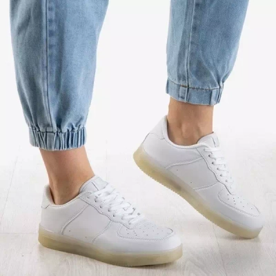 OUTLET Chaussures de sport femme blanches Fissane - Chaussures