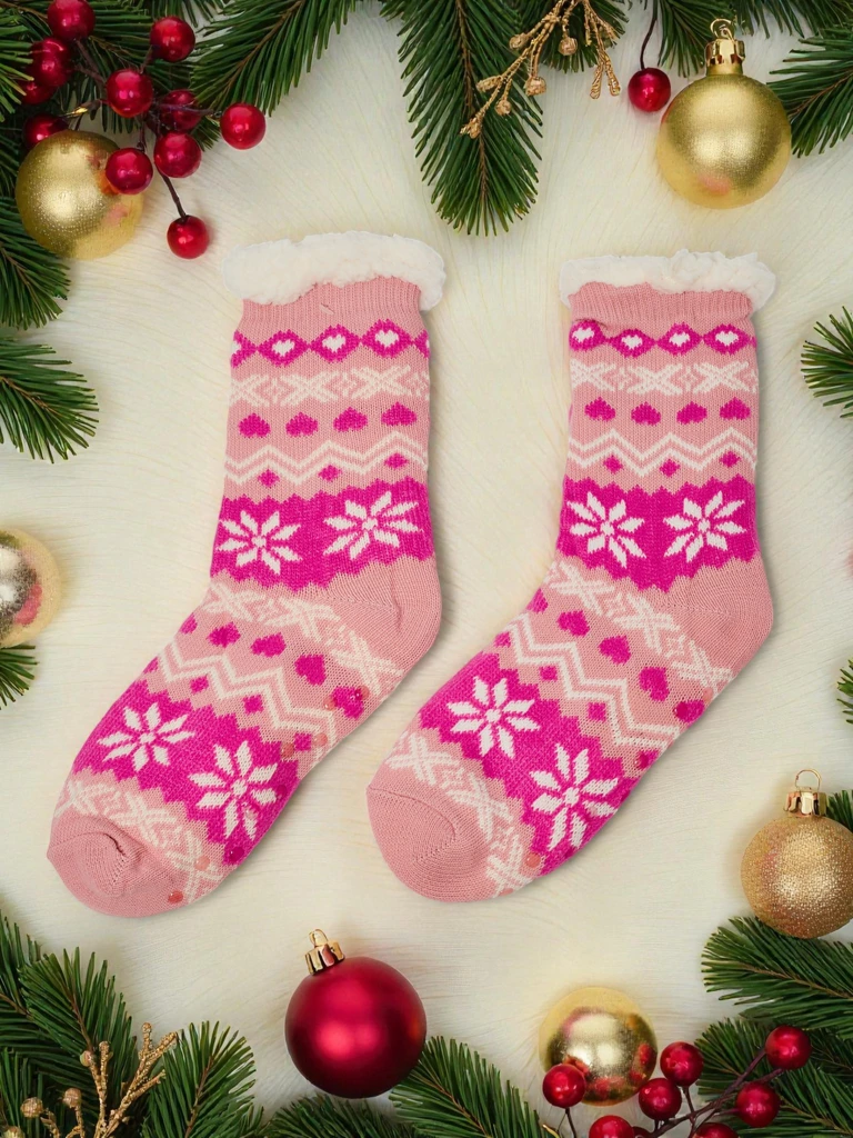 Chaussettes de Noël chaudes pour femmes WinterJoy