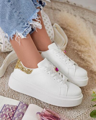 Royalfashion Baskets compensées sportives pour femme Cinkci