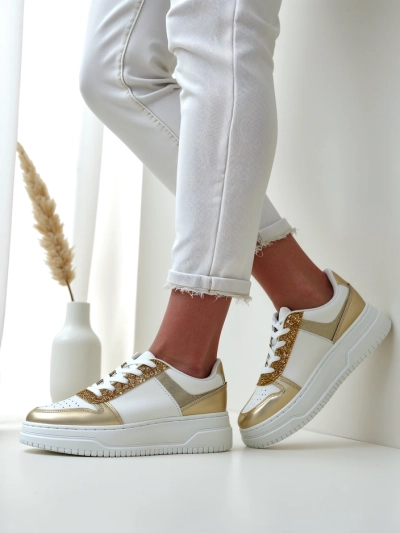 Baskets Royalfashion pour femmes avec paillettes Qisofi