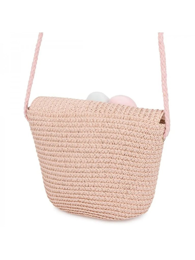 Royalfashion Petit sac en paille pour enfants Sac en paille Daisy