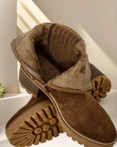 Royalfashion Bottines pour femmes en éco-suède sur un pilier Segiag