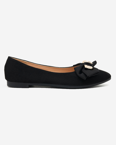 Royalfashion Ballerines femme bout pointu avec nœud Retripo