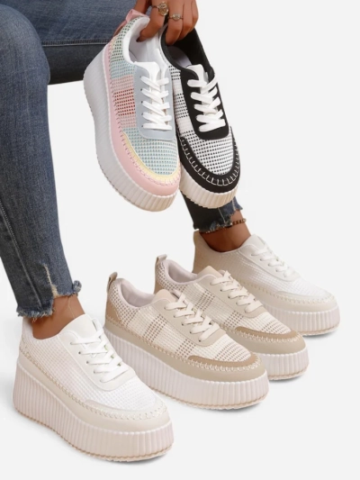 Royalfashion Baskets Plateforme Femme Siserra