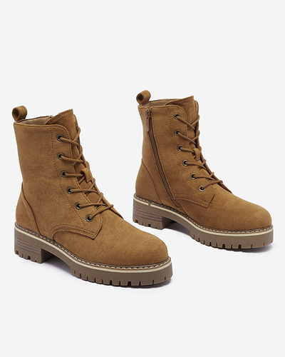 Bottes de trappeur marron pour femmes Priviea - Footwear