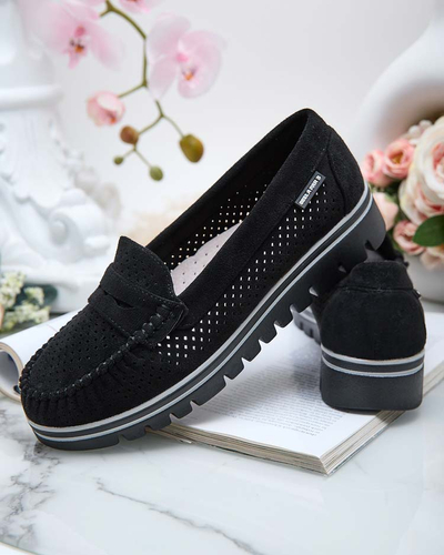 Royalfashion Mocassins ajourés pour femme Leteller