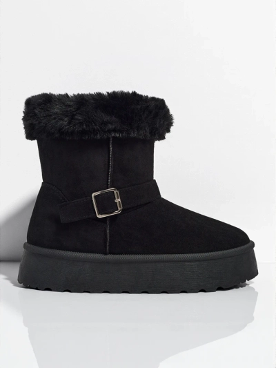 Royalfashion Bottes courtes de style bottes de neige pour femmes Myrelle