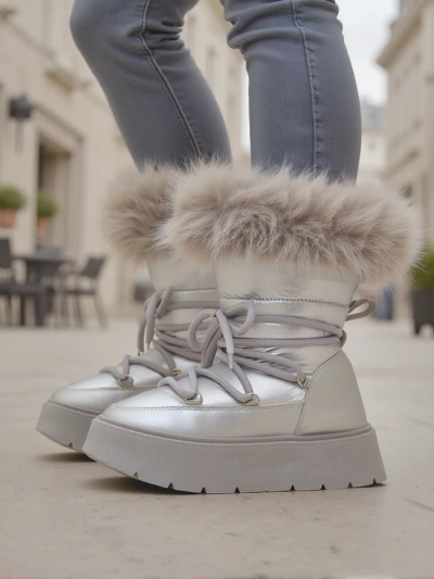 Royalfashion Bottes de neige pour femmes Melioz