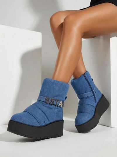 Royalfashion Bottes de neige pour femmes Fizo