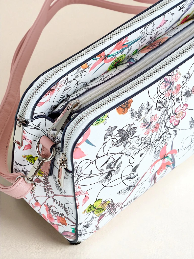 Royalfashion Petit sac à main pour femme en cuir écologique Florentia