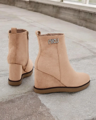 Royalfashion Bottes pour femmes à ancre Serda