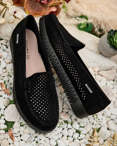 Royalfashion Mocassins ajourés pour femme Nafis