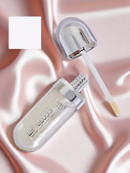 USHAS Gloss à lèvres pailleté, couleur Perle