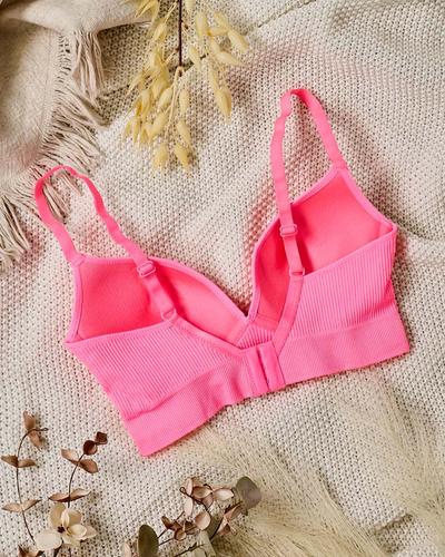 Royalfashion Soutien-gorge côtelé pour femme