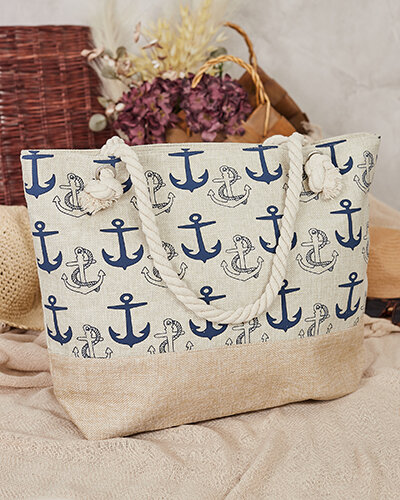 Royalfashion Sac en tissu à motif de vacances pour l'épaule