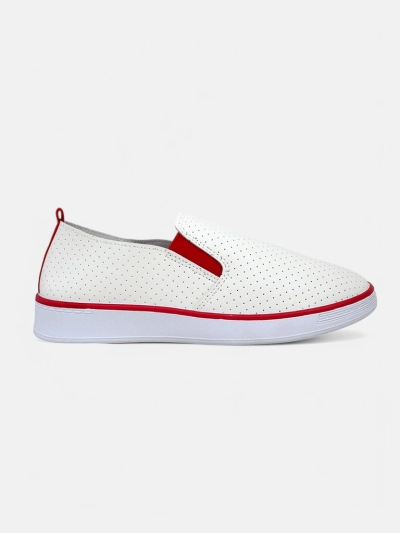 Royalfashion Chaussures à enfiler perforées pour femmes Kassias