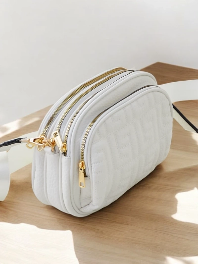 Sac à main pour femmes en demi-ronde small en éco-cuir