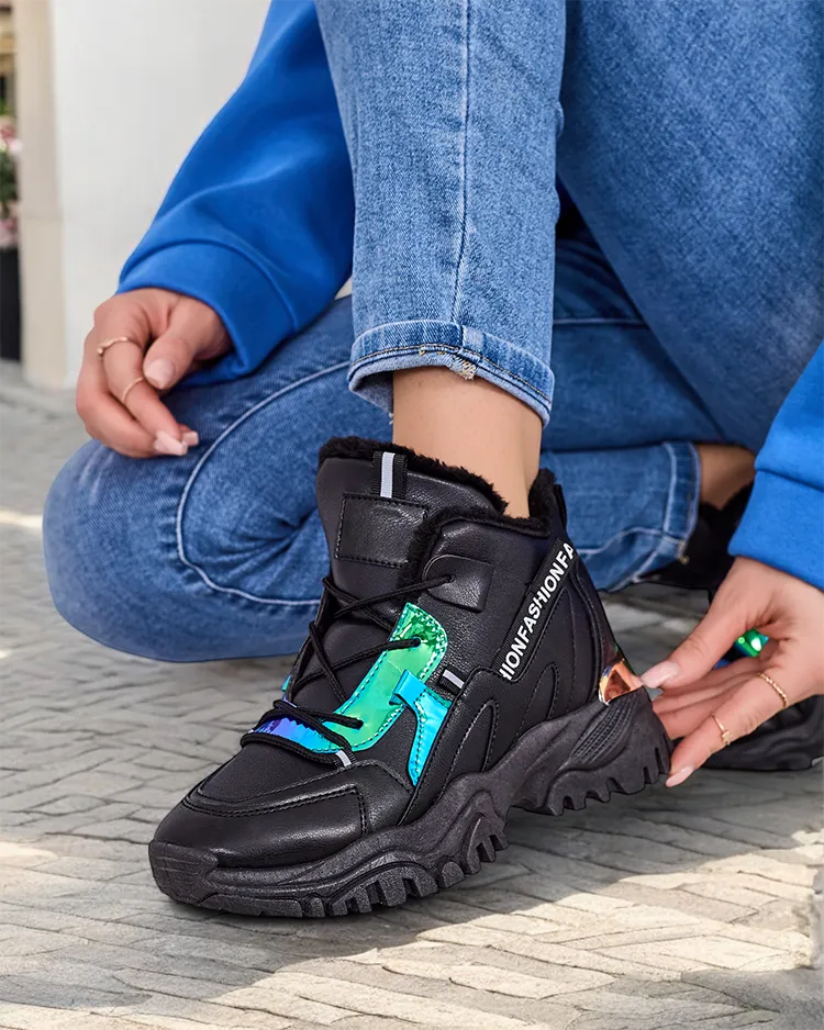 Baskets pour femmes Royalfashion avec doublure chaude Potomi