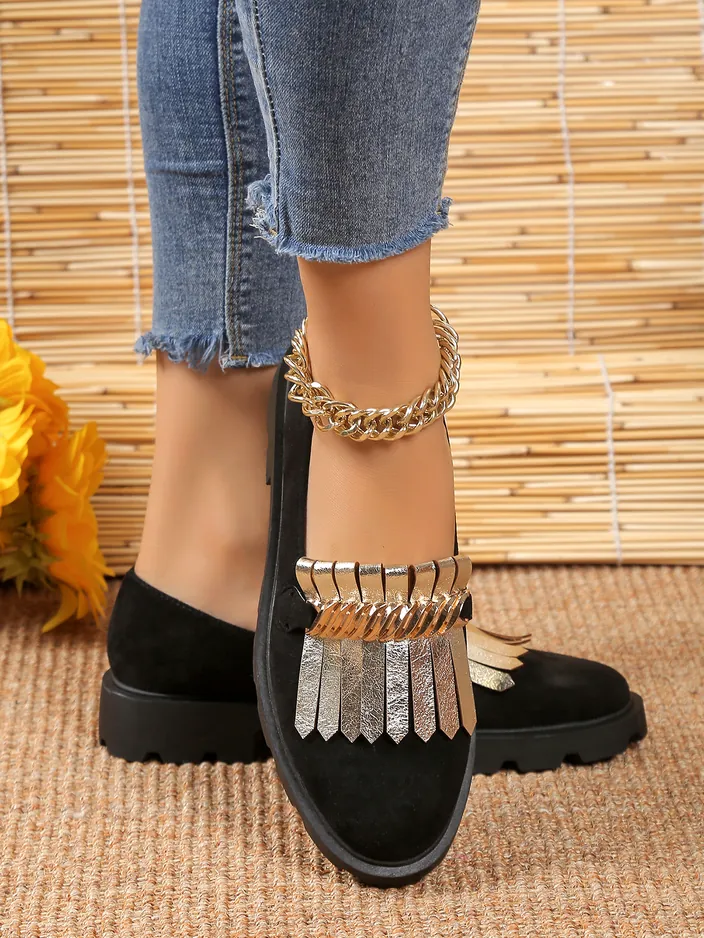 Mocassins en eco suédine Royalfashion pour femmes Mare Nostrum