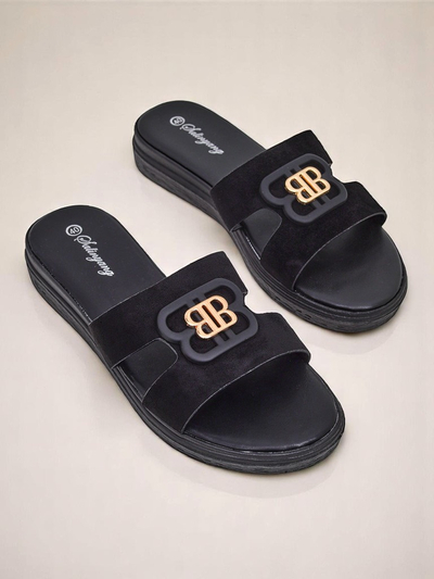 Royalfashion Claquettes plates ChicStep pour femmes