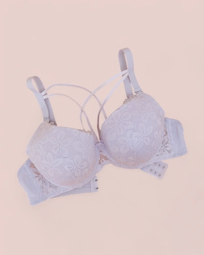 Royalfashion Soutien-gorge rembourré feminin avec dentelle