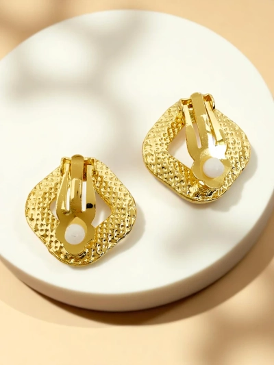 Boucles d’oreilles à clip pour femmes Royalfashion Aurelia Perla
