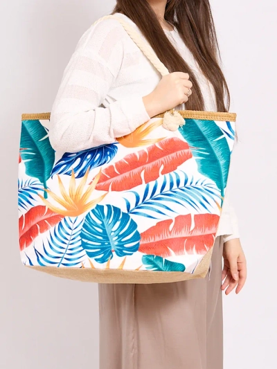 Royalfashion Grand sac en tissu avec imprimé